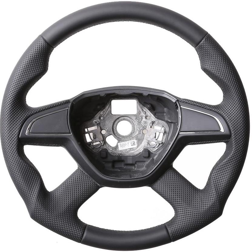 Skoda  Fabia Rapid Superb Octavia Tuning Kombibezug Naht schwarz