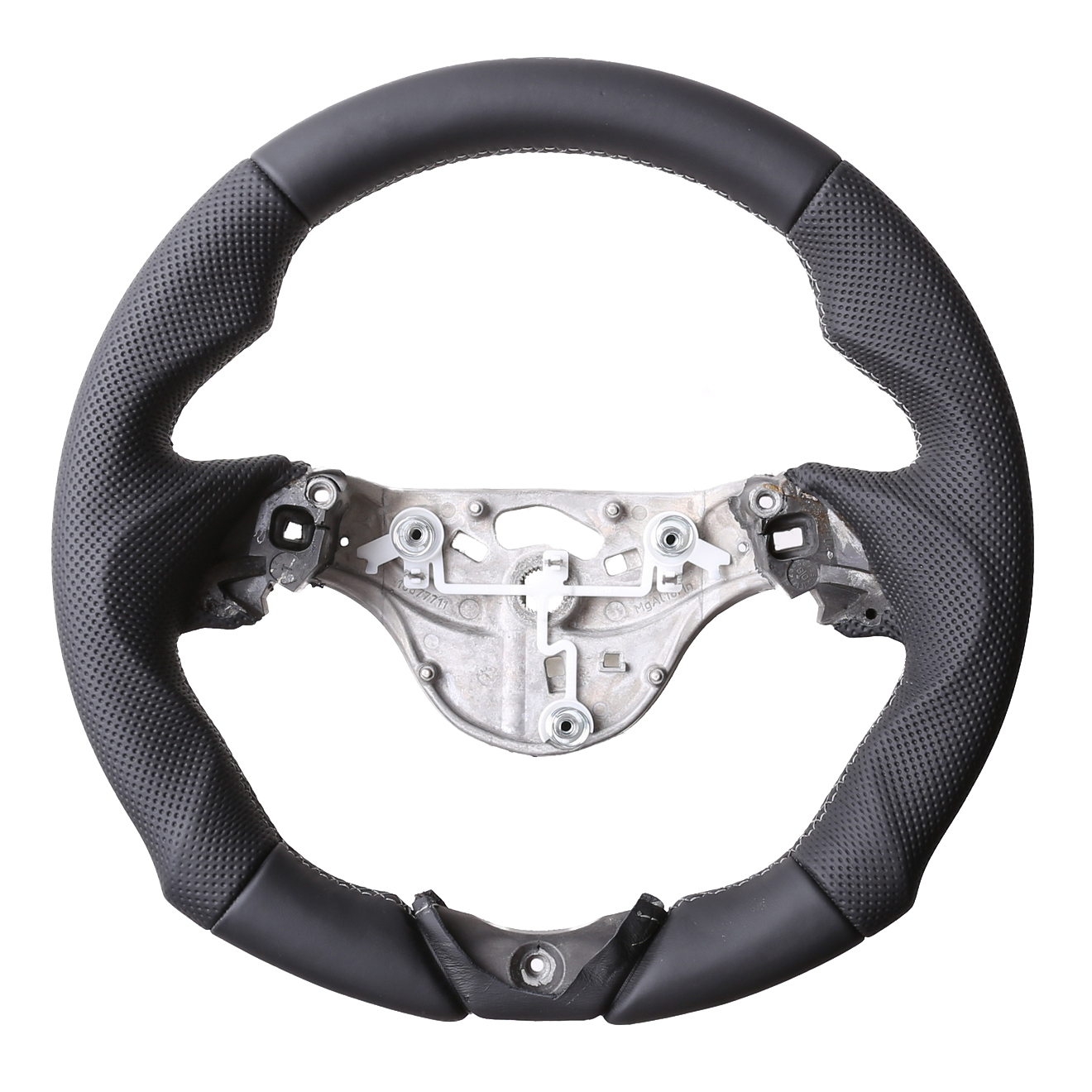 Smart Lenkrad Fortwo Turbo Sport Tuning Kombibezug Naht silber