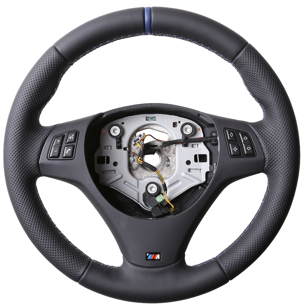 BMW Lenkrad E81 E82 E84 E87 E88 E90 E91 E92 E93 M-Sport Klassisch Kombibezug 12Uhr Markierung M-Naht