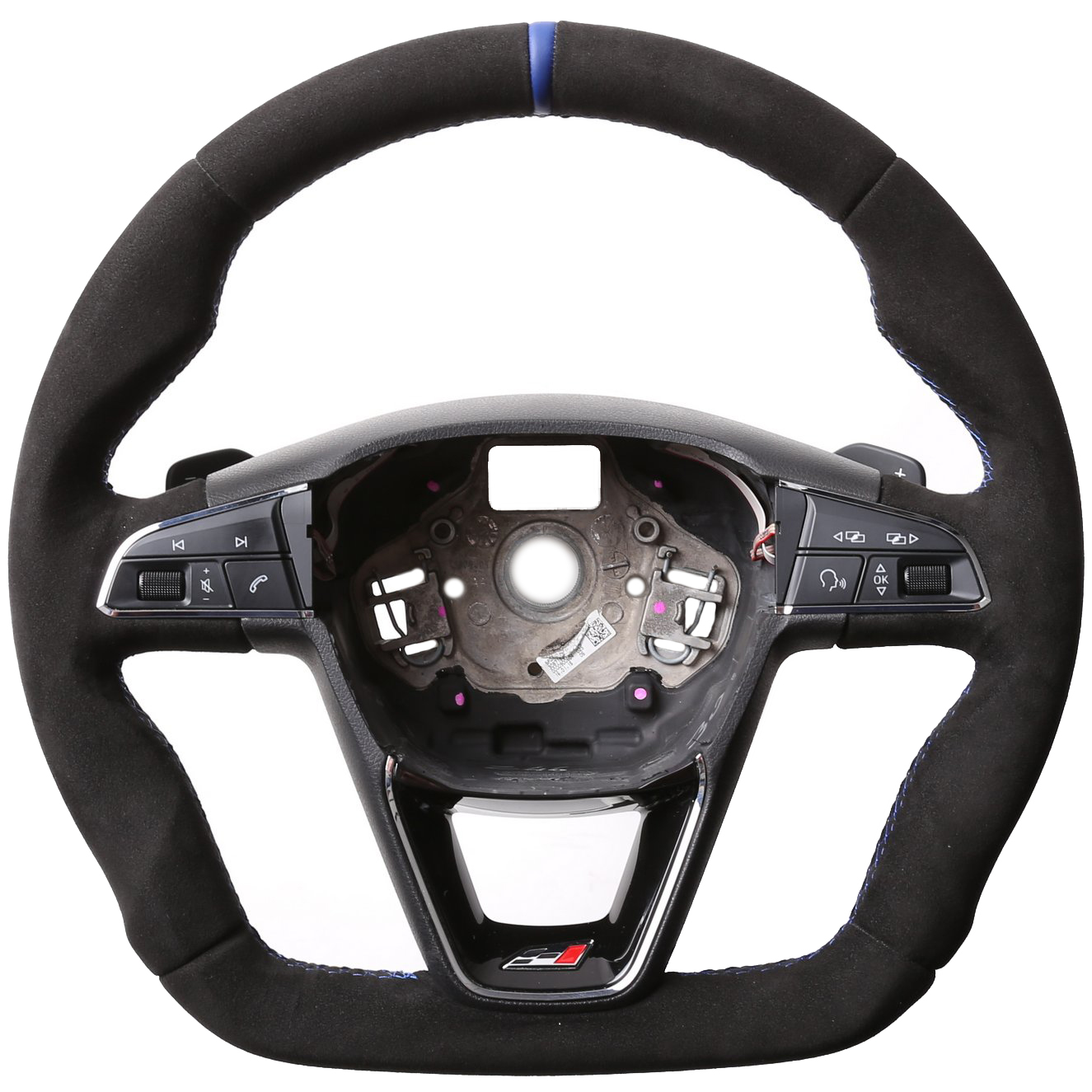 Cupra Lenkrad Ateca Leon Formento Abgeflacht Alcantara 12 Uhr Markierung