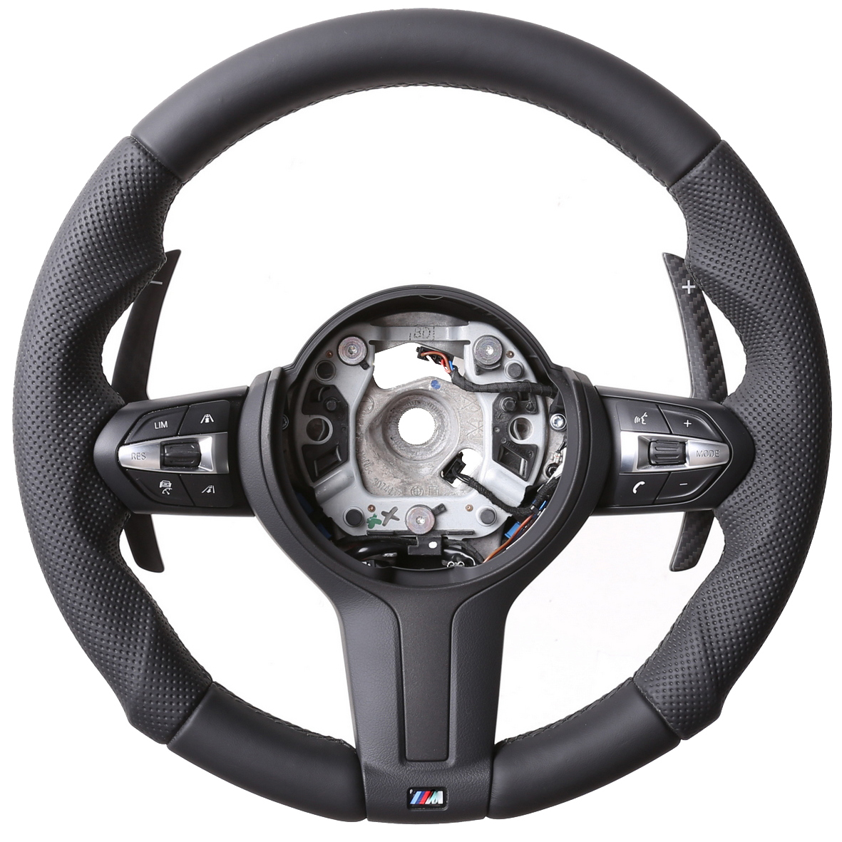 BMW Lenkrad  F01 F02 F07 F10 F11 F12 F13 Tuning Kombibezug Naht schwarz