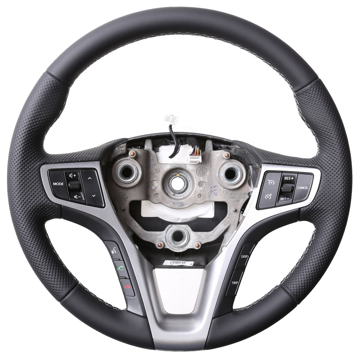 Hyundai Lenkrad i40 Kombibezug Naht silber