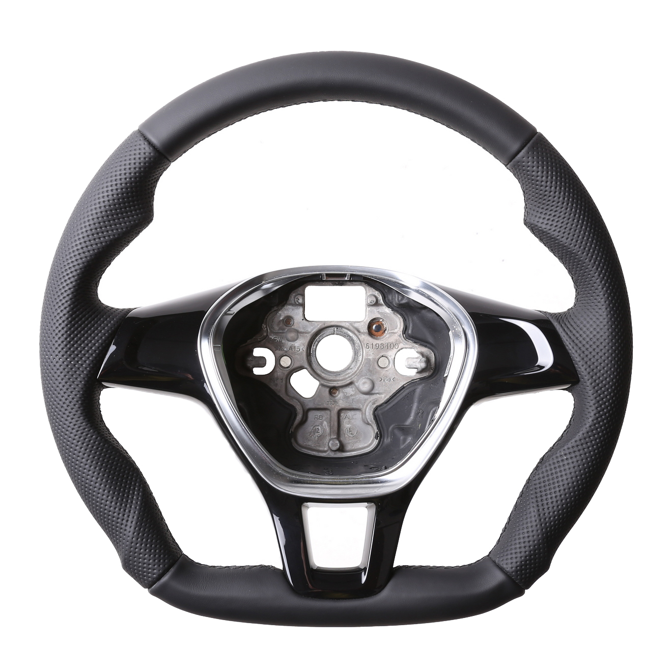 VW Golf 7 Passat B8 T6 Arteon Amarok Caddy Touareg Abgeflacht Kombibezug Naht schwarz