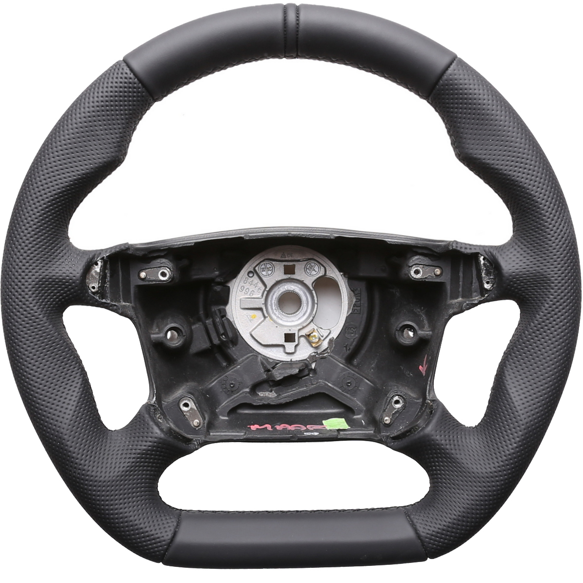 Porsche Lenkrad 911 993 996 986 Boxster Abgeflacht Kombibezug 12 Uhr Markierung schwarz