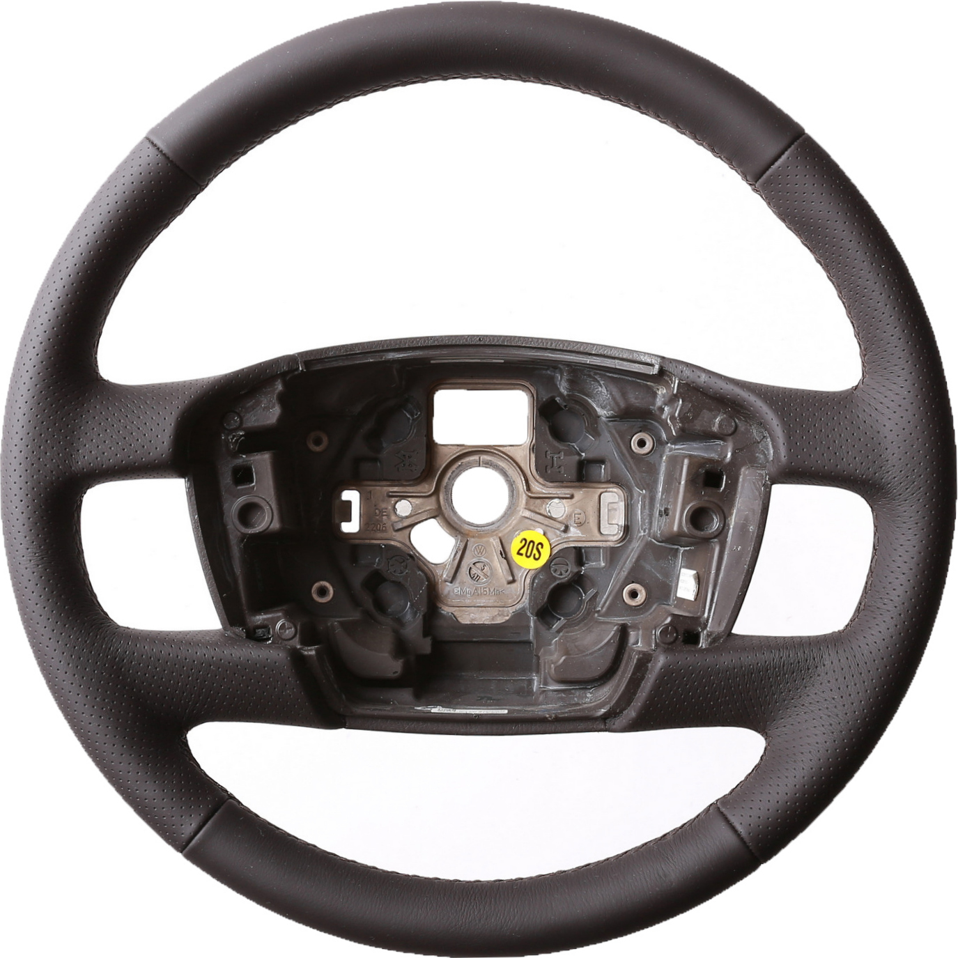 VW Lenkrad Phaeton braun Kombibezug Naht braun