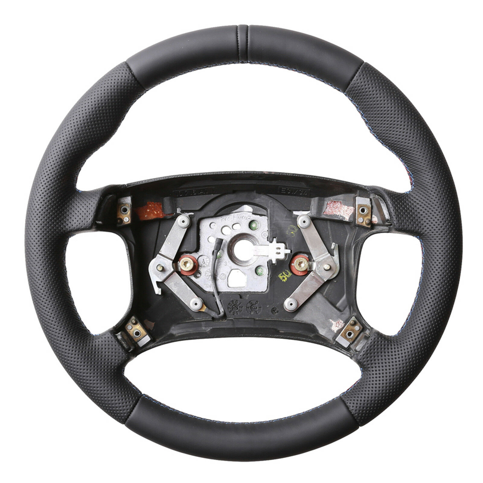 BMW Lenkrad E31 E32 E34 E36 bis Bj 1995 Daumenauflagen Kombibezug inkl. Moosgummi 12 Uhr Markierung