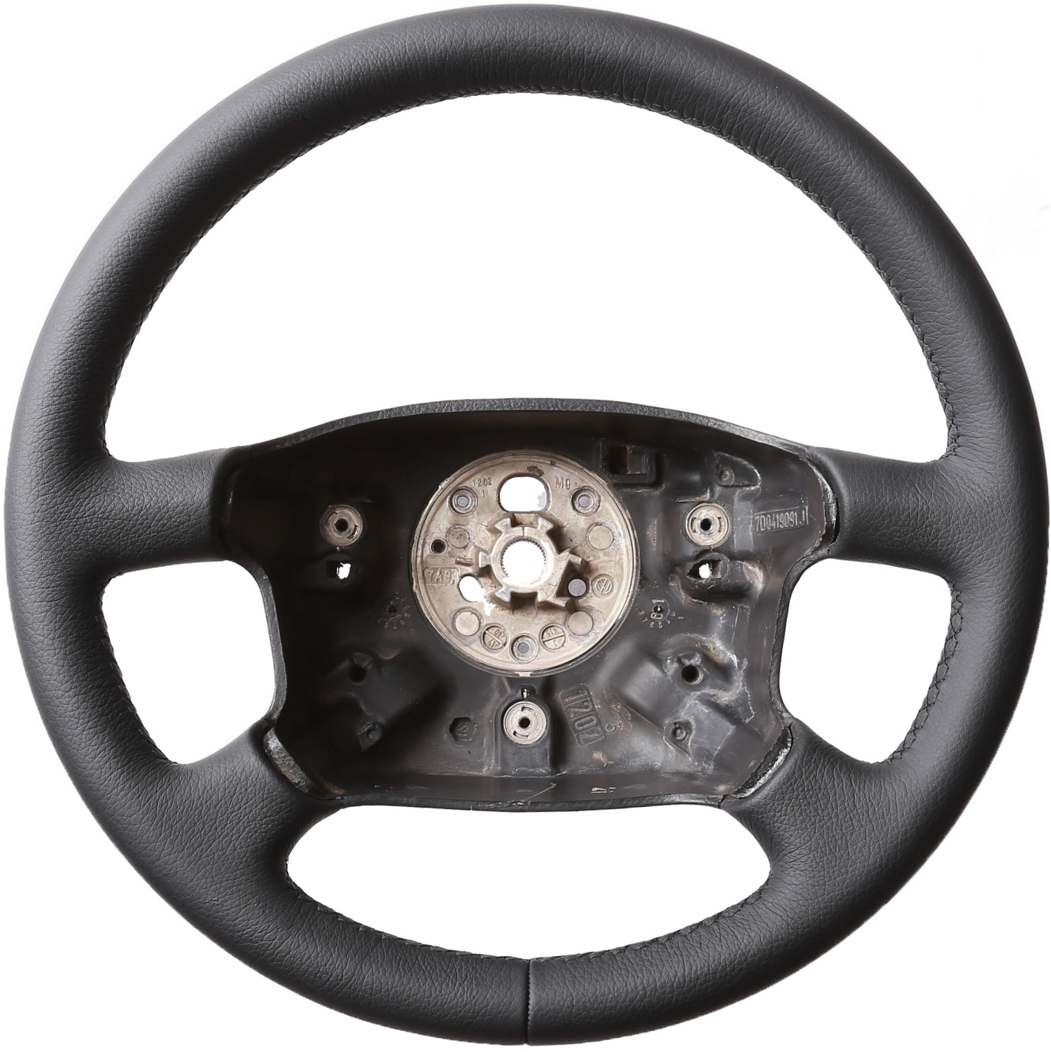 VW Lenkrad T4 Sharan Klassisch nur genarbt Naht schwarz