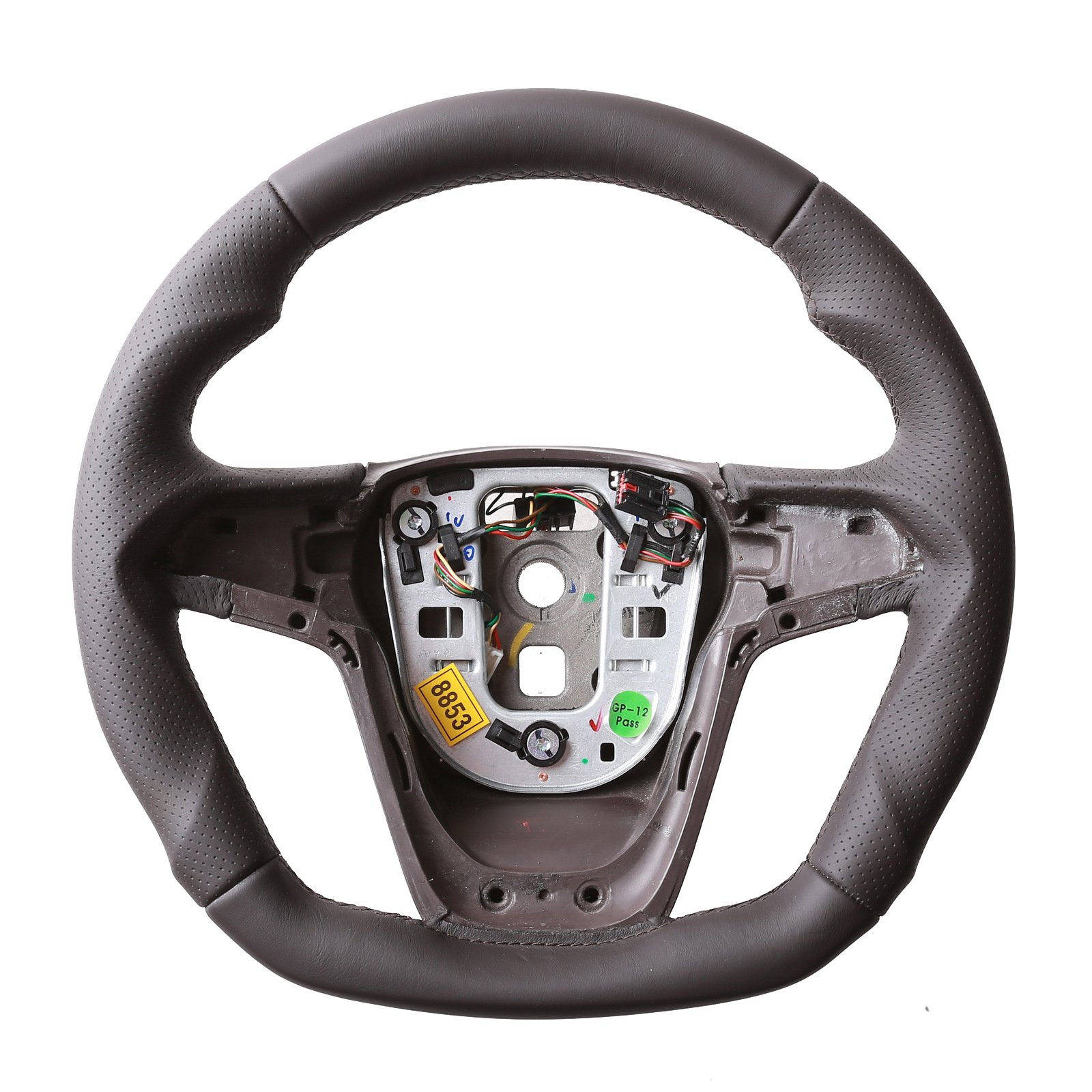 Opel Lenkrad Astra J Zafira C Insignia braun Abgeflacht Kombibezug Naht braun