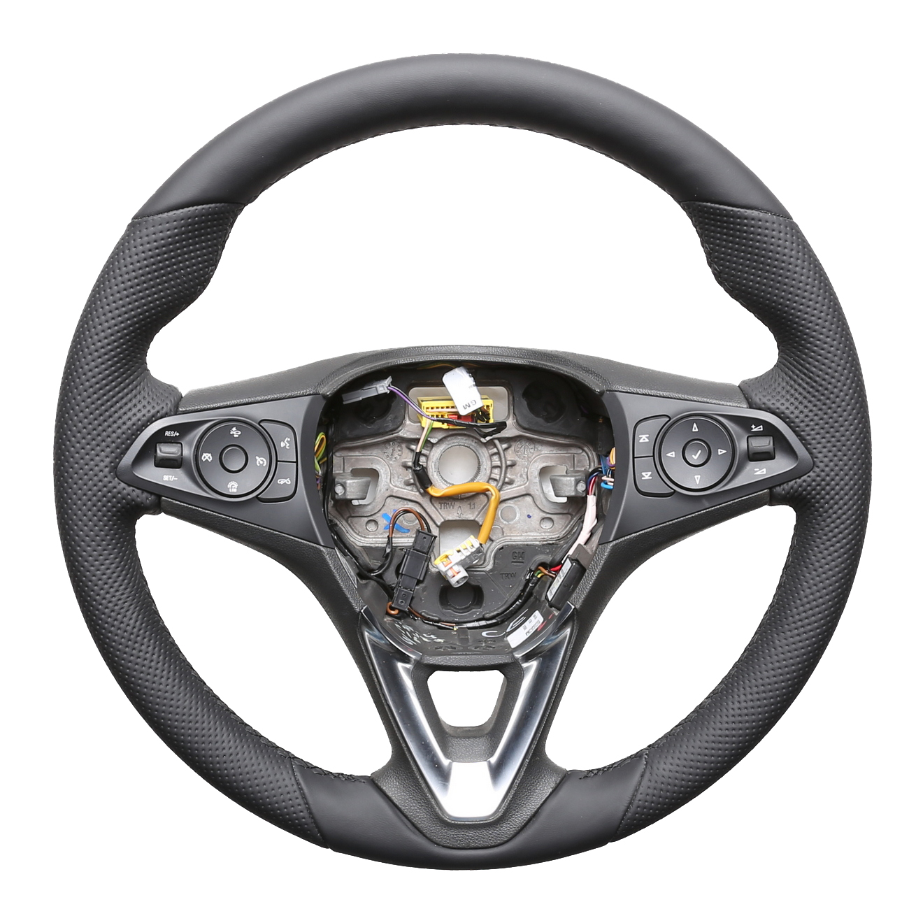 Opel Lenkrad Astra K Corsa E Insignia B Karl Combo E Crossland Grandland Kombibezug Naht schwarz