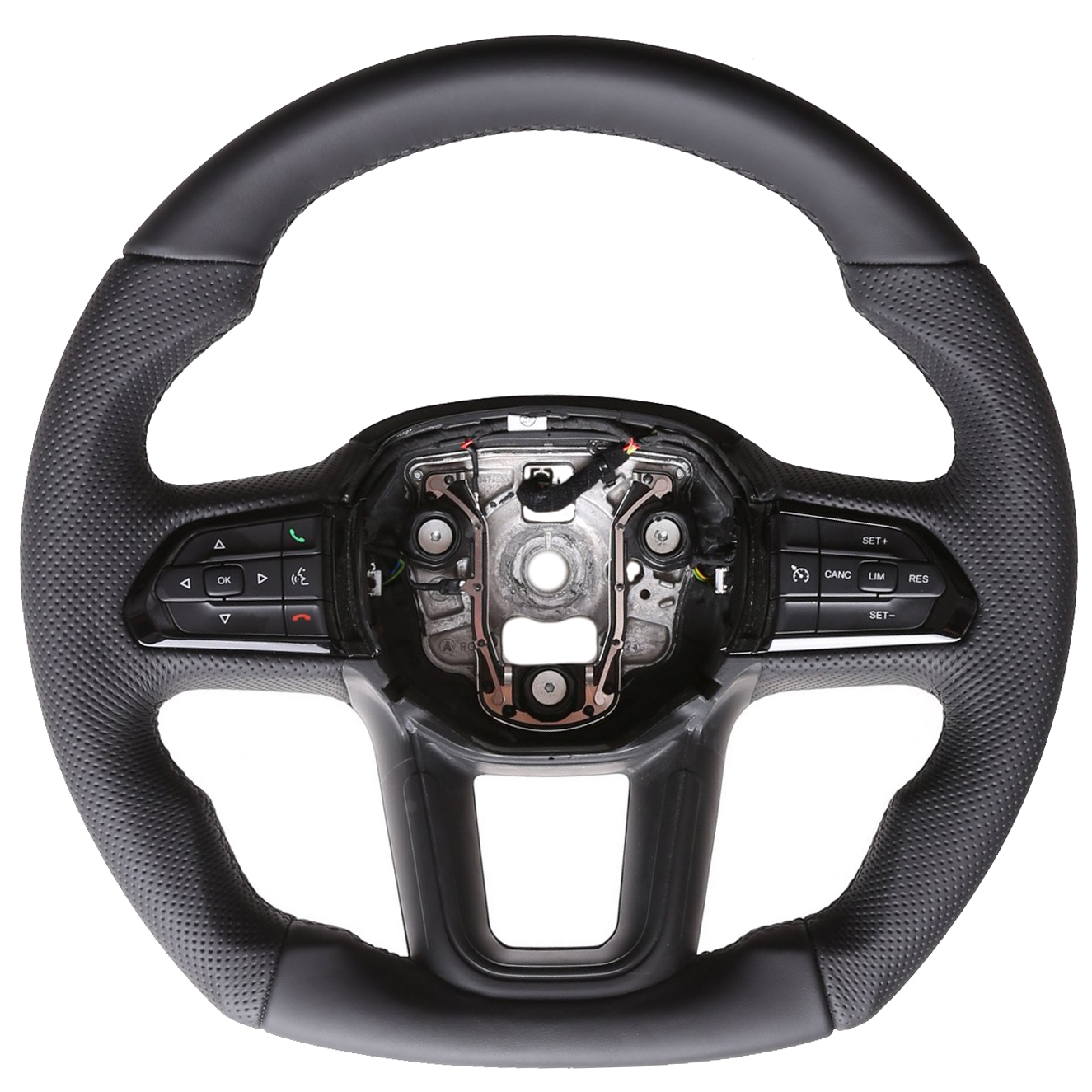 Fiat Lenkrad Ducato 8 Abgeflacht Kombibezug Naht schwarz