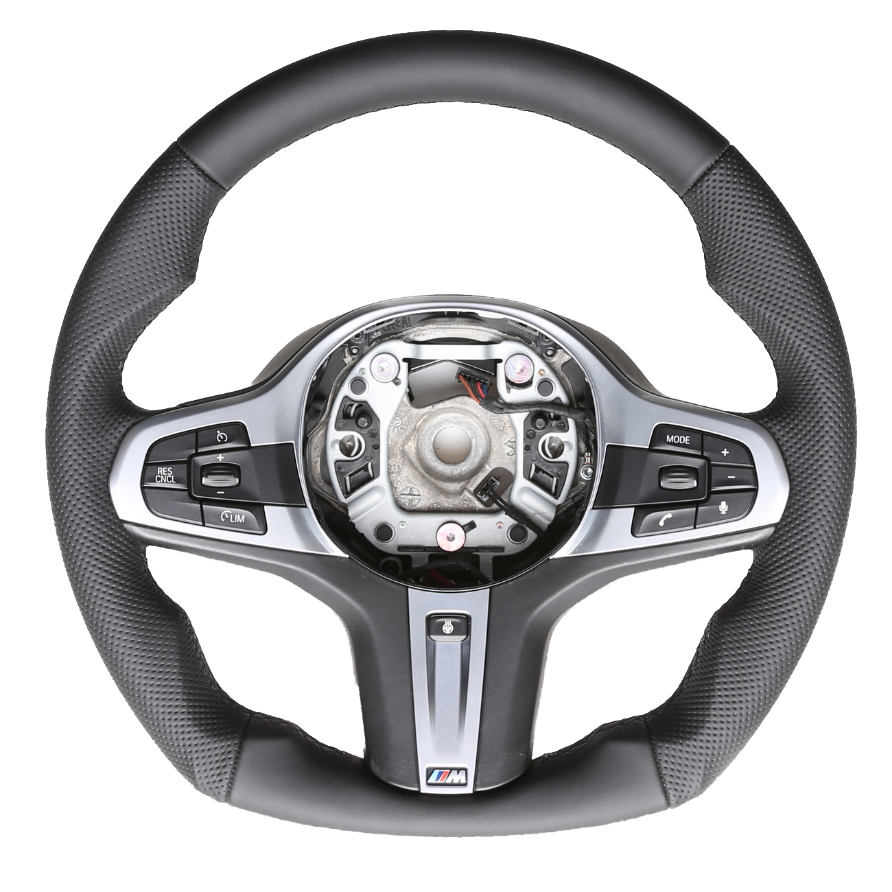 BMW Lenkrad G20 G21 G28 G22 G23 G30 G32 F40 F44 Abgeflacht NEU Kombibezug Naht schwarz