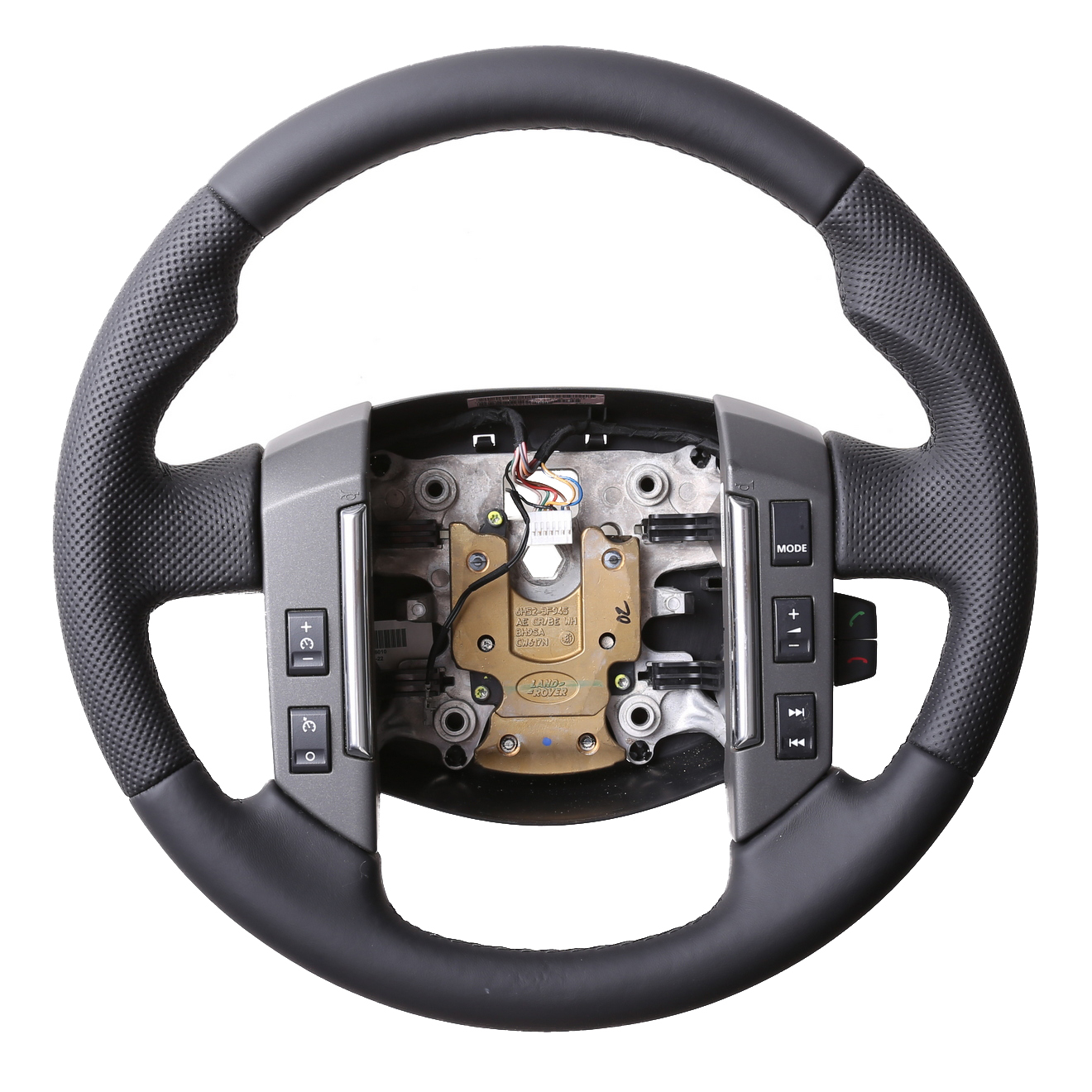Land Rover Lenkrad Freelander II Range Rover Sport II Daumenauflagen Kombibezug Naht schwarz