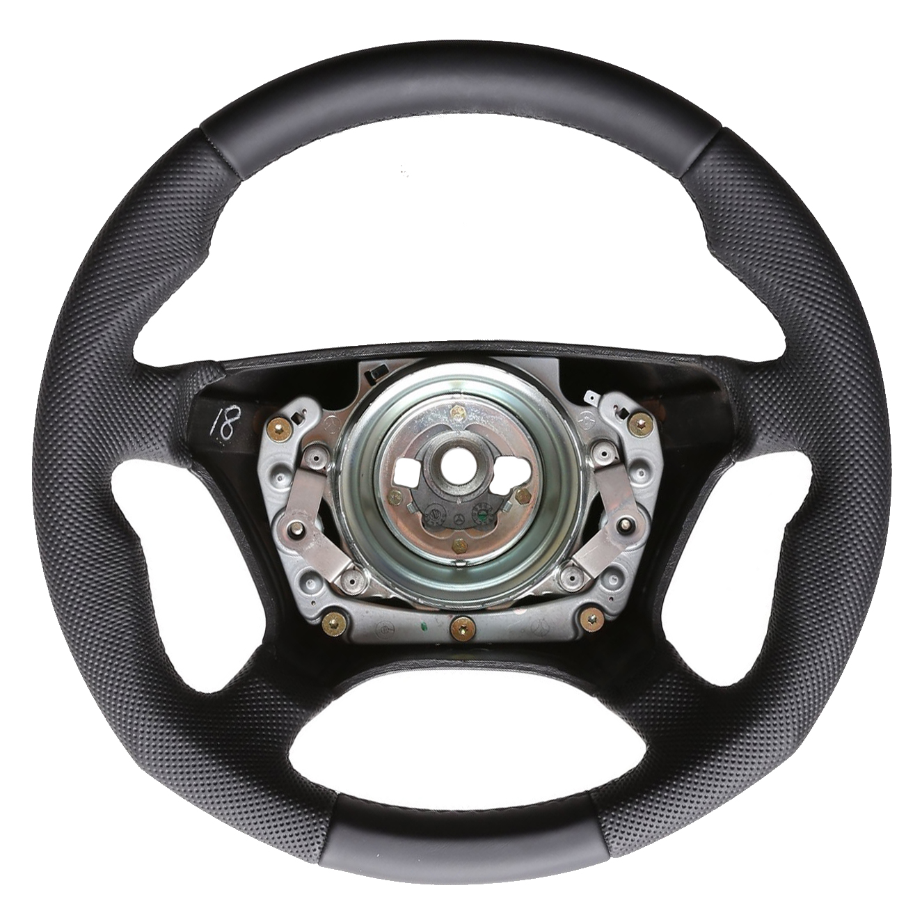 Mercedes Lenkrad W202 W124 W210 W140 C E S Klasse Tuning NEU Kombibezug Naht schwarz