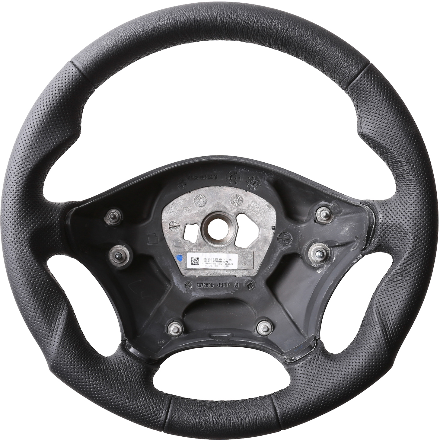 Mercedes Lenkrad W639 Vito Viano W906 Sprinter Tuning Kombibezug genarbt Naht schwarz
