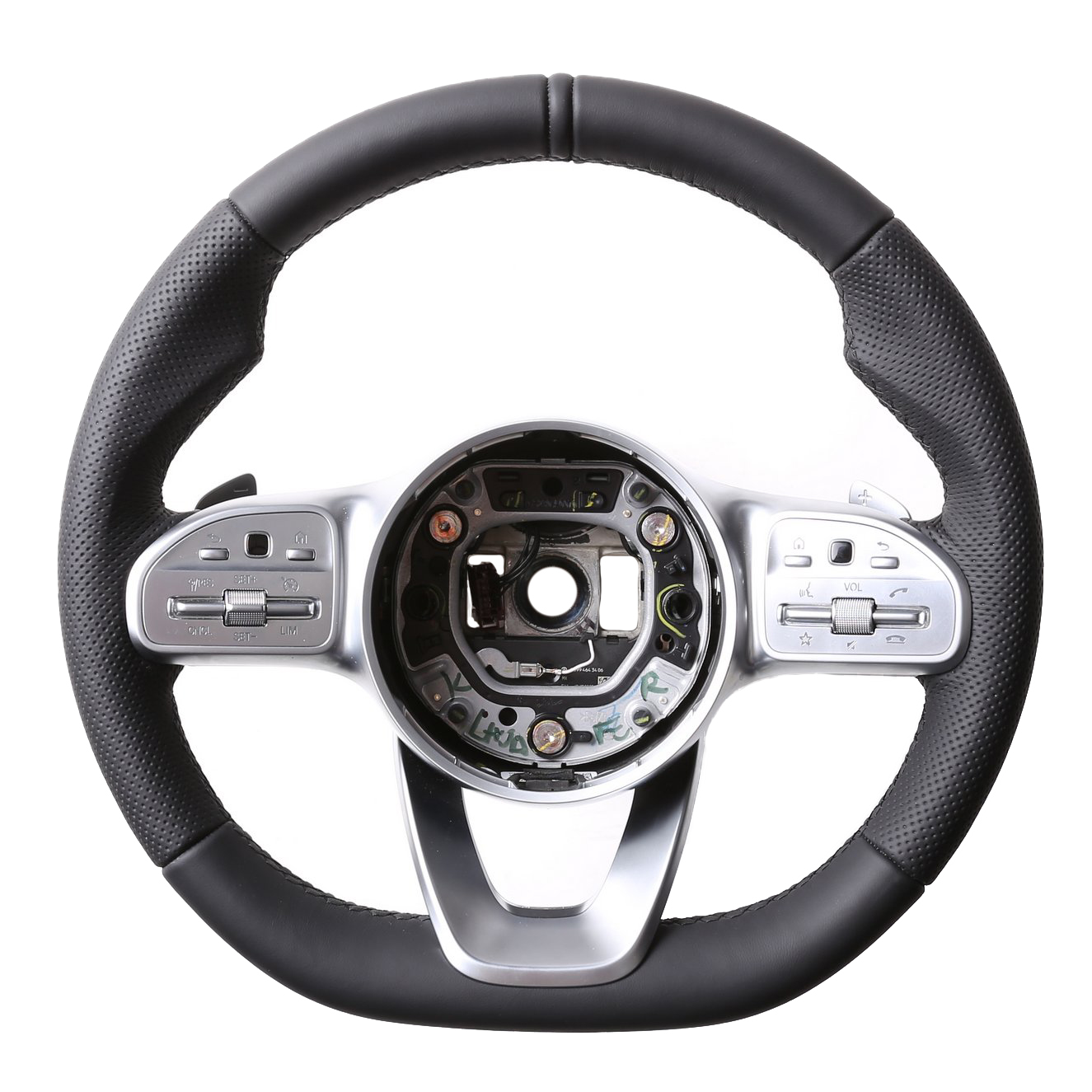 Mercedes Lenkrad A-Klasse W177 G-Klasse W463 GLC X253 S-Klasse 222 Daumenauflagen 12 Uhr Markierung