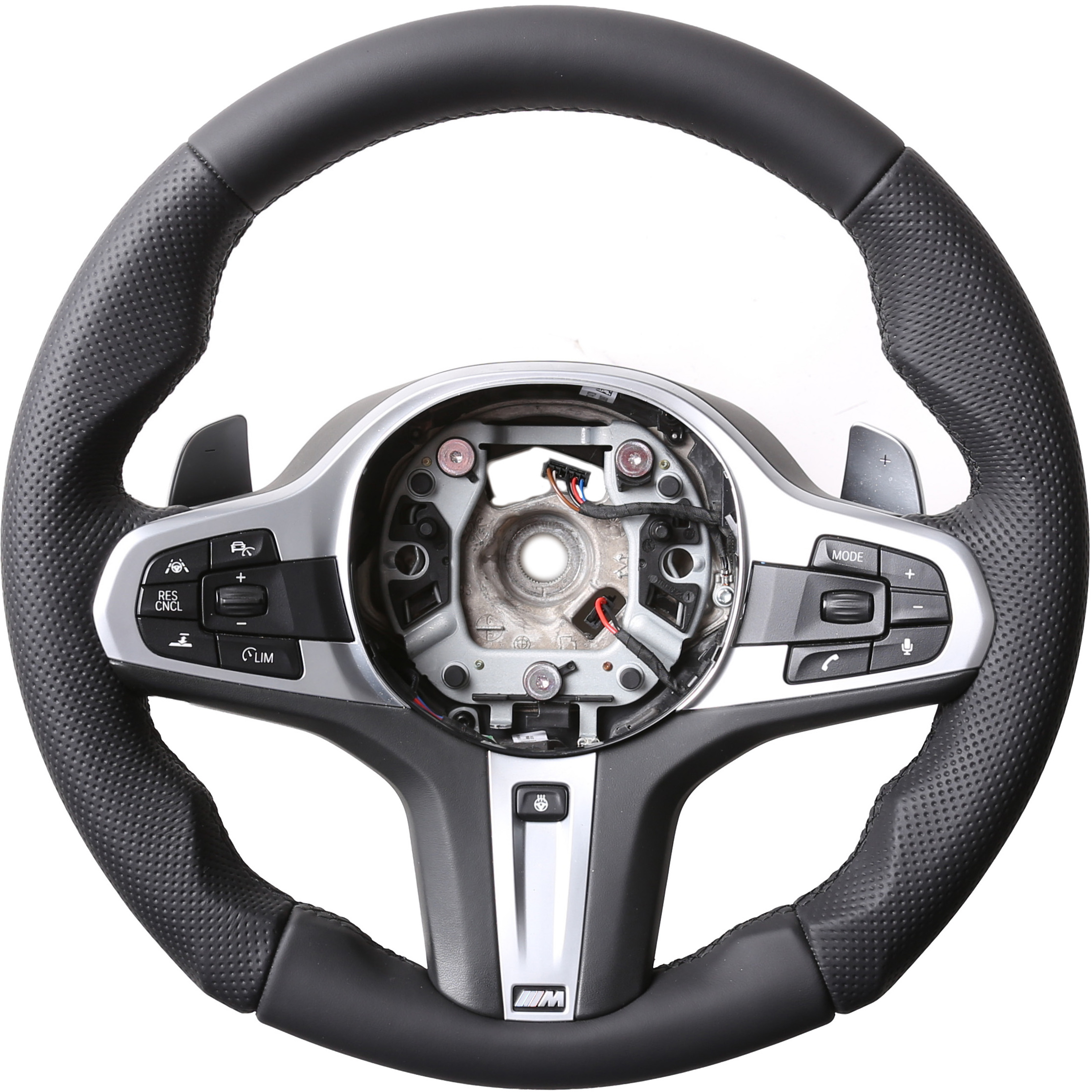 BMW Lenkrad G20 G21 G28 G22 G23 G30 G32 F40 F44 Tuning NEU Kombibezug Naht schwarz