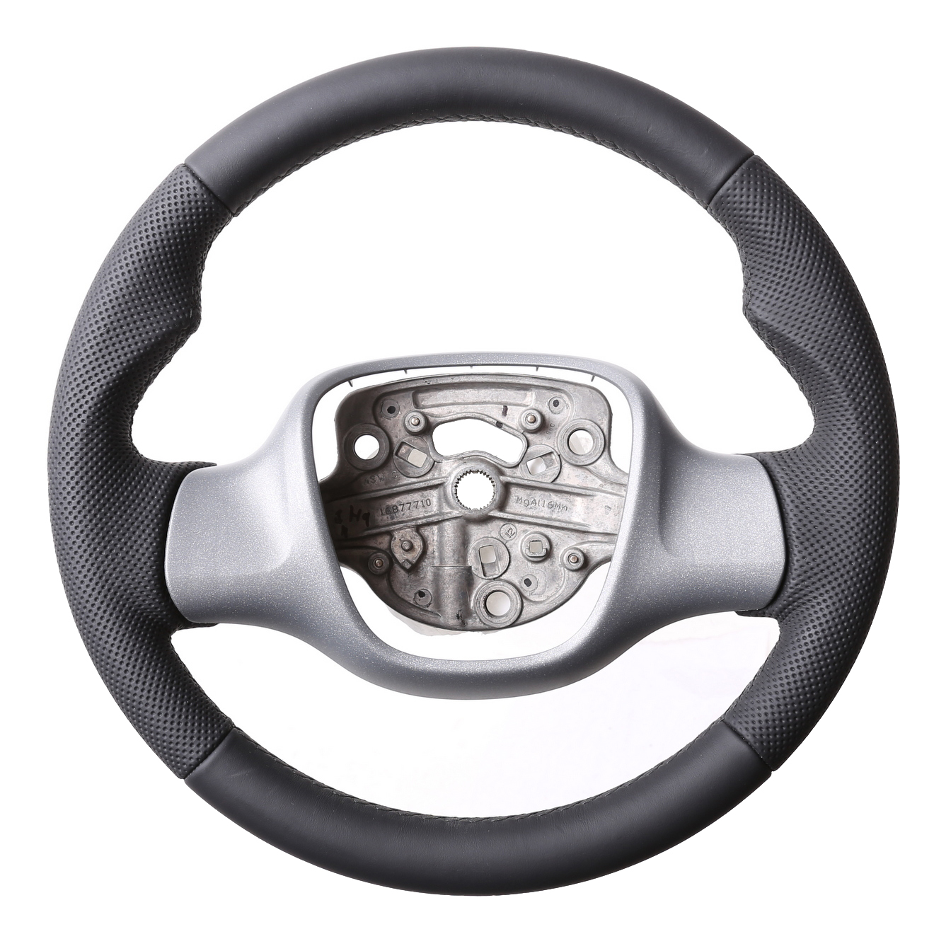 Smart Lenkrad Fortwo Turbo Sport Daumenauflagen Kombibezug Naht schwarz