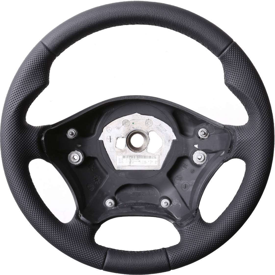 Mercedes Lenkrad W639 Vito Viano W906 Sprinter Daumenauflagen Kombibezug genarbt Naht schwarz