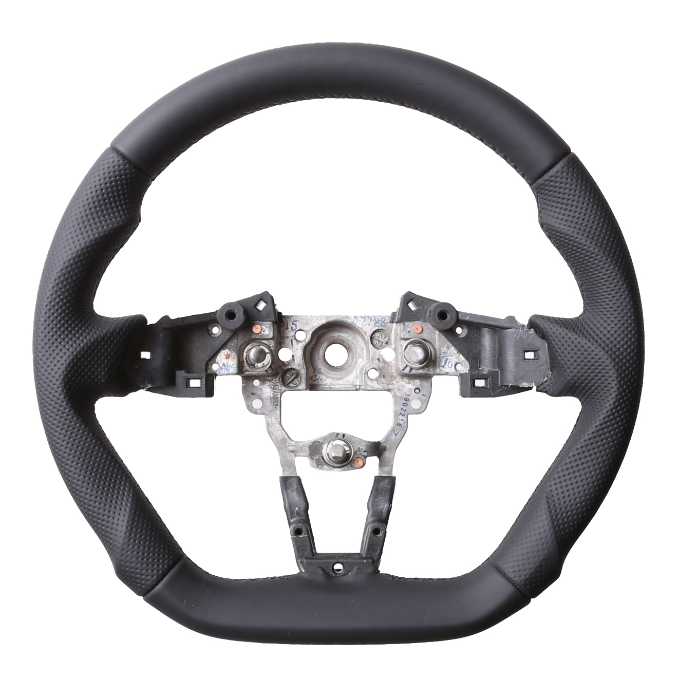 Mazda Lenkrad MX 5 Bj. 2015-2020 Abgeflacht Kombibezug Naht schwarz