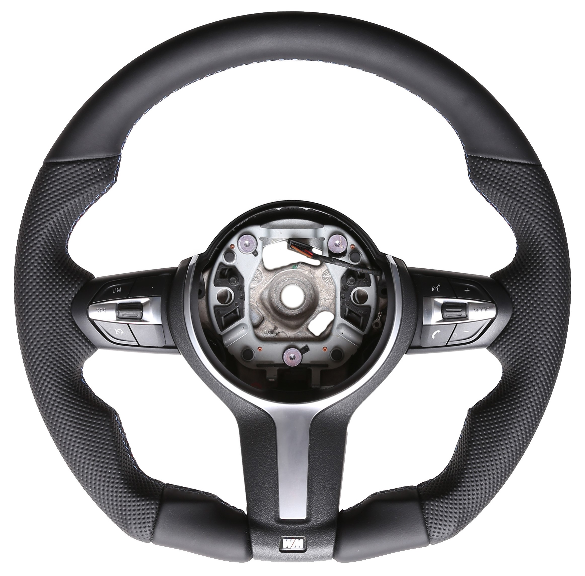 BMW Lenkrad F15 F16 Abgeflacht NEU Kombibezug M-Naht