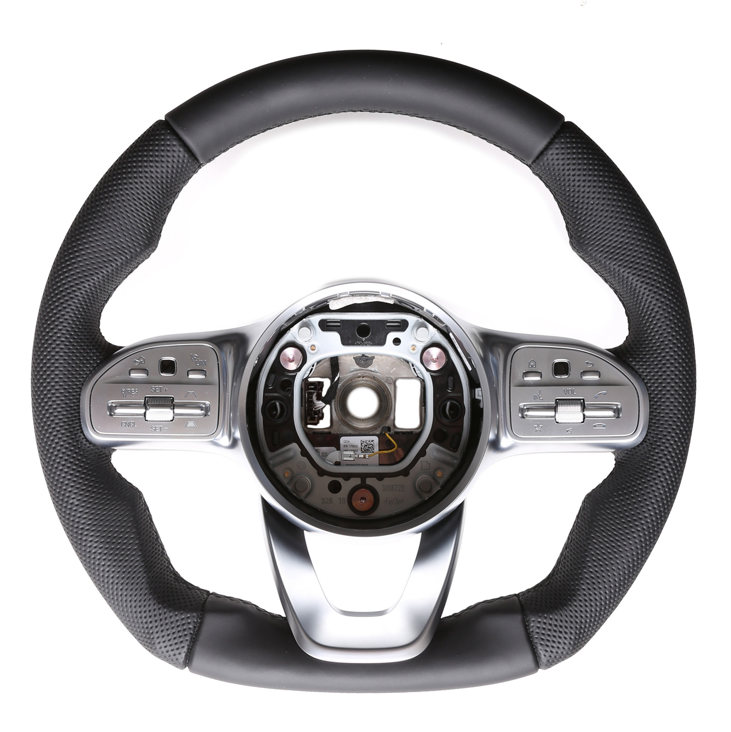 Mercedes Lenkrad B-Klasse W247 GLA H247 GLE C167 Sprinter B907 Abgeflacht Naht schwarz