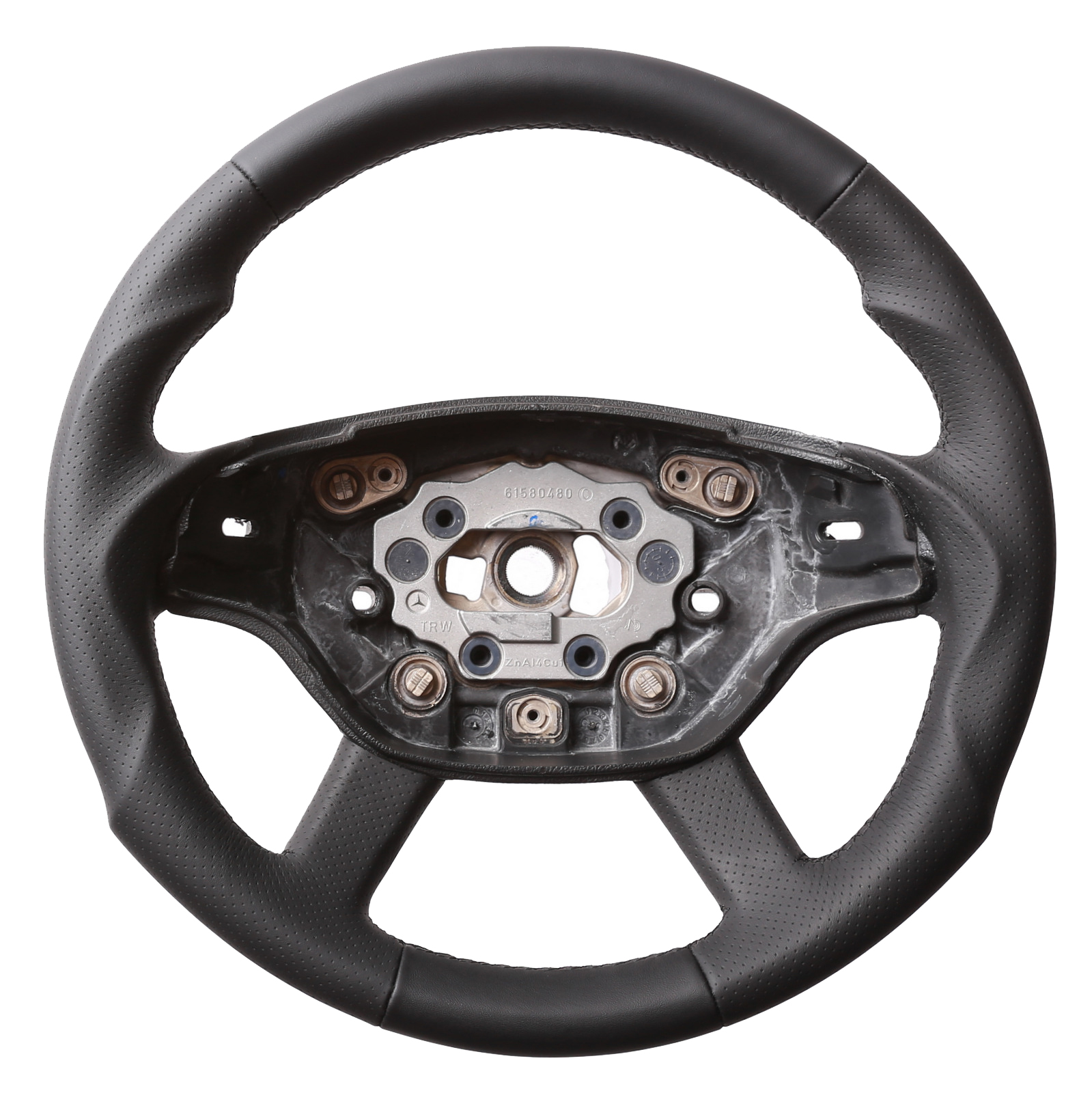 Mercedes Lenkrad W221 S Klasse W216 CL Tuning Kombibezug Naht schwarz