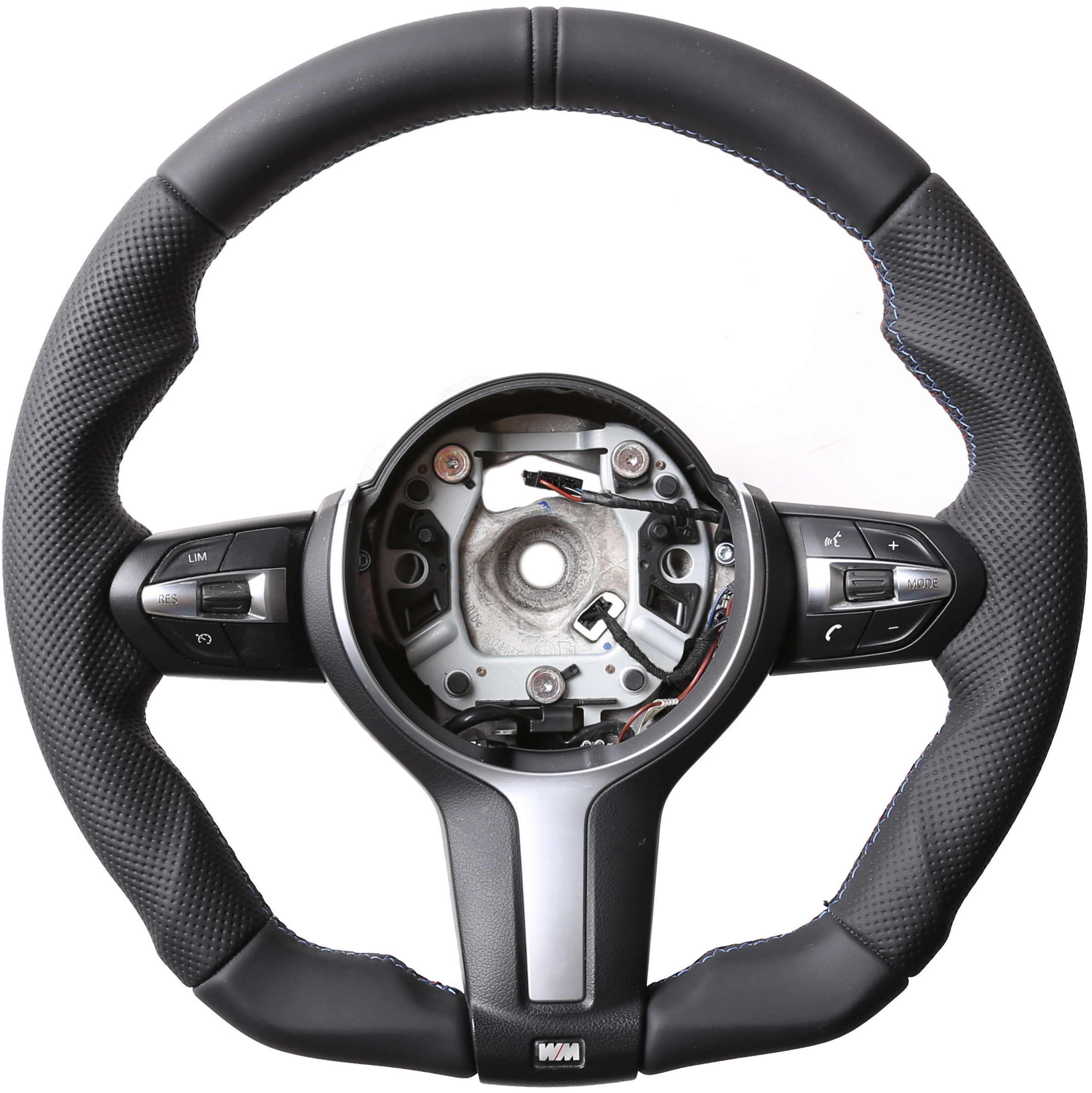 BMW Lenkrad F15 F20 F21 F22 F30 F34 GT F32 F33 F36 Abgeflacht Kombibezug 12Uhr Markierung M-Naht