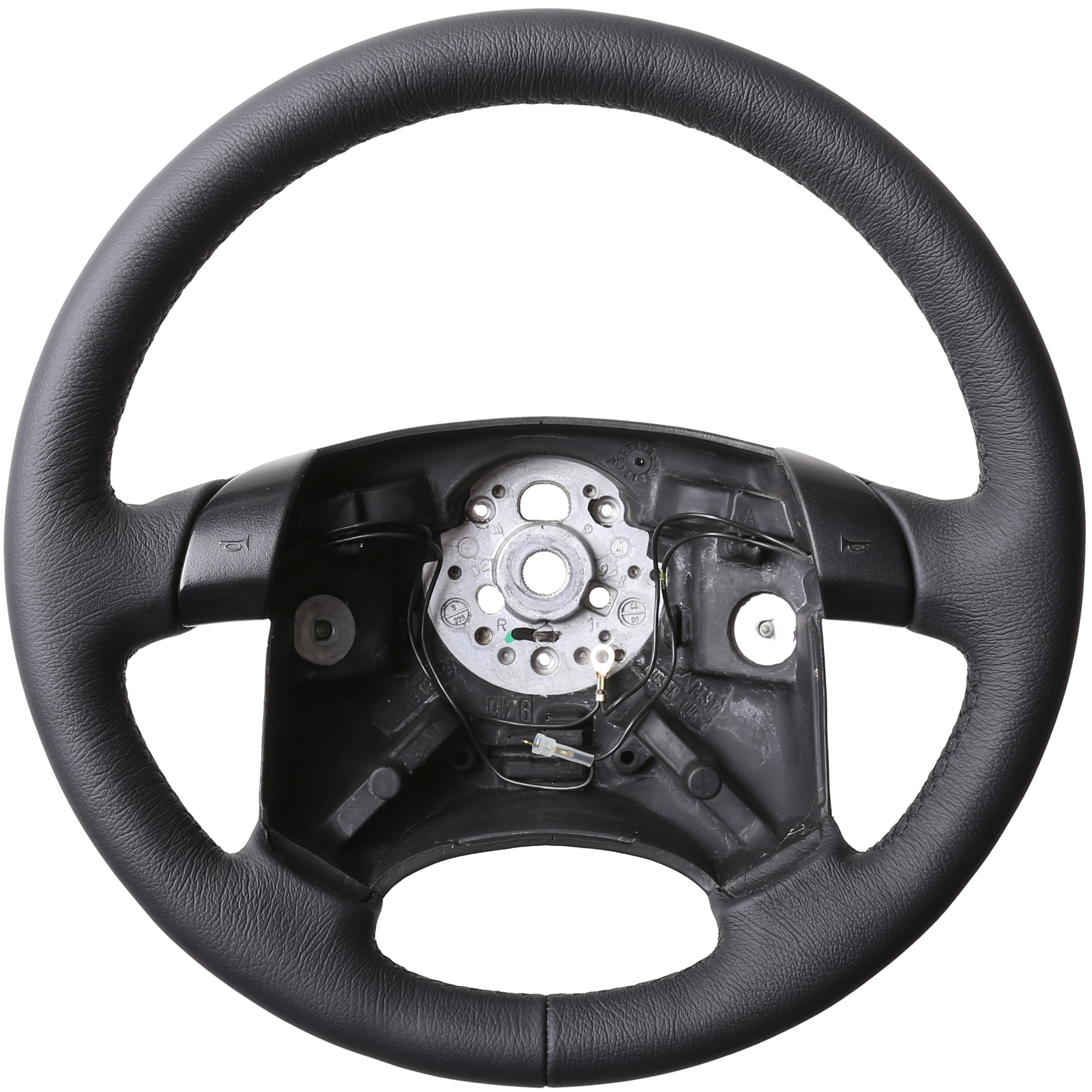 VW Lenkrad T4 Multivan Caravelle Transporter nur genarbt Naht schwarz