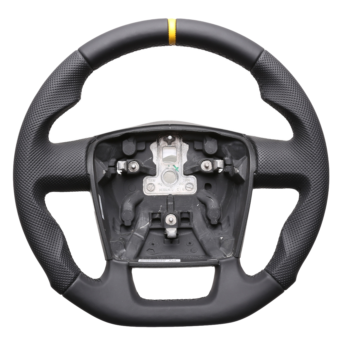 Fiat Lenkrad Ducato Peugeot Boxer Citroen Jumper Abgeflacht Kombibezug 12 Uhr Markierung gelb