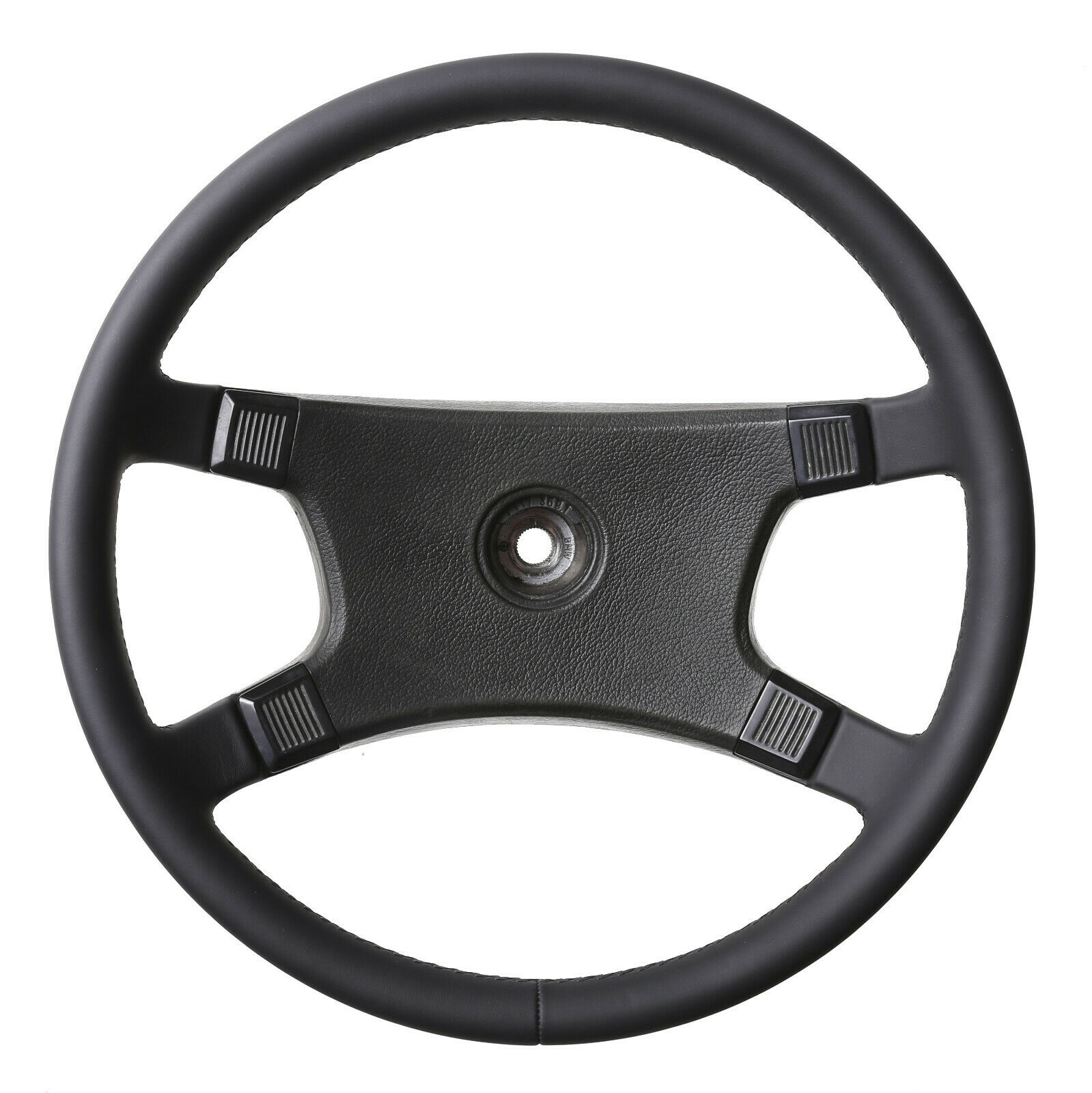 BMW Lenkrad E28 E30 E31 E36 nur Nappa Naht schwarz