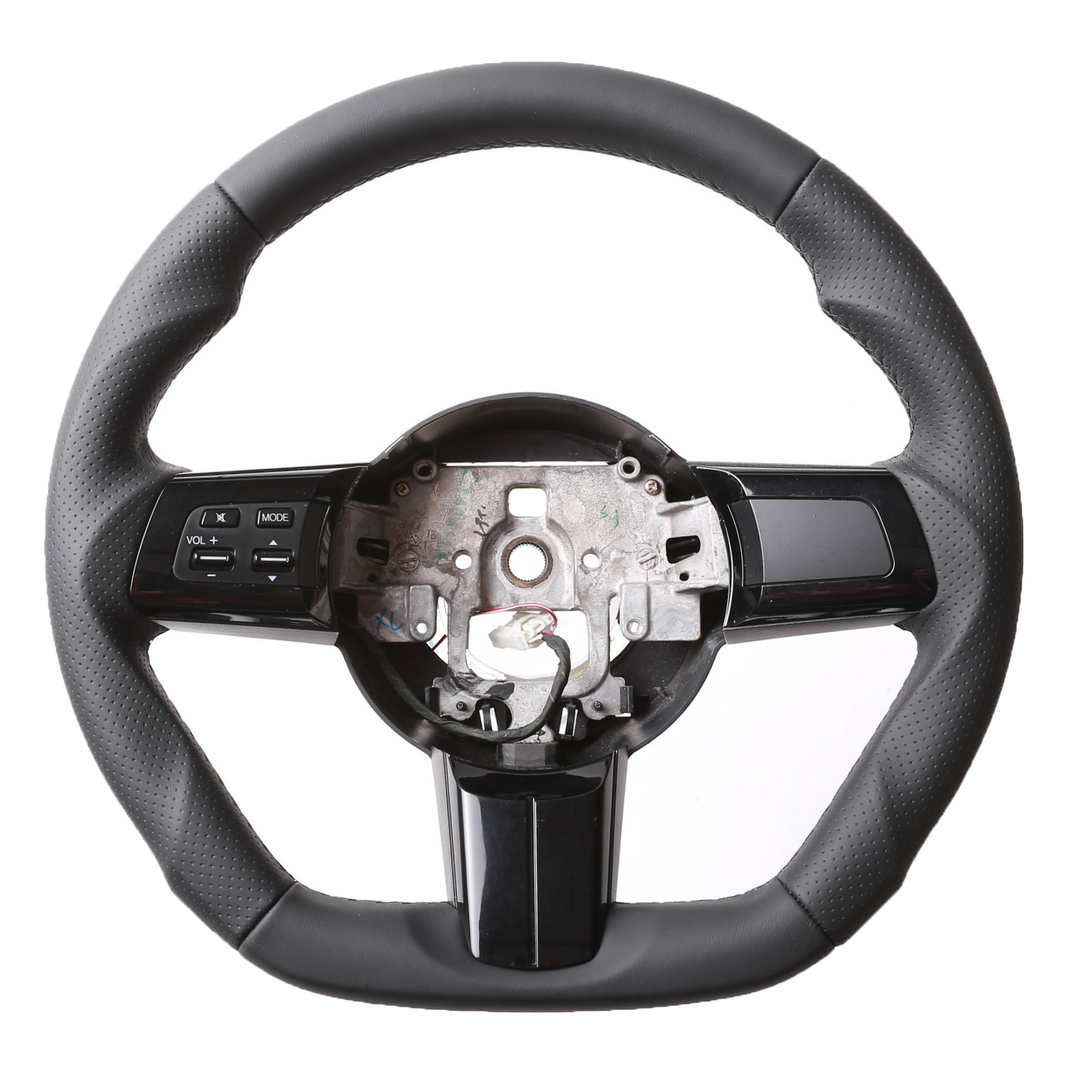 Mazda Lenkrad MX 5 Abgeflacht Kombibezug Naht schwarz