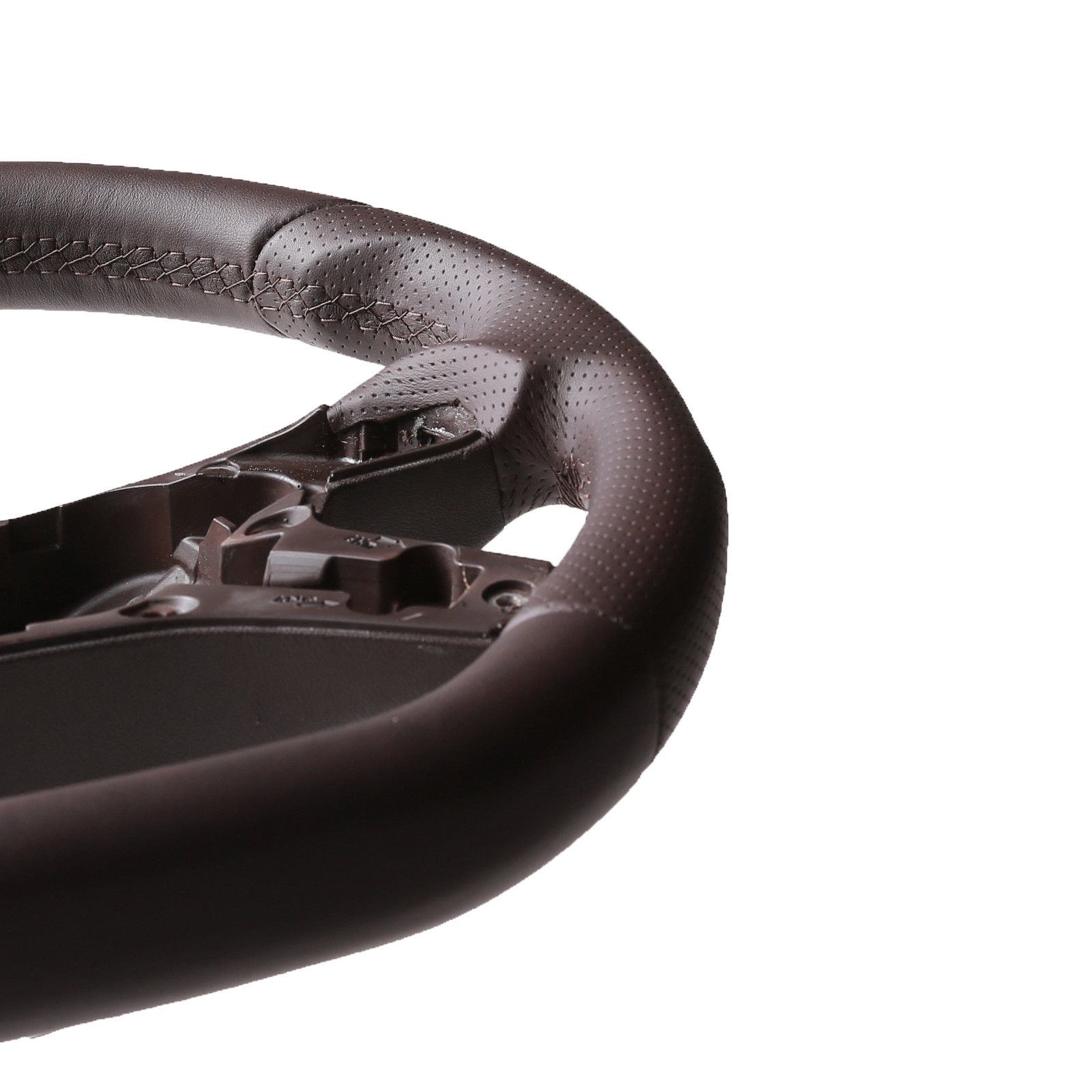 Mercedes Lenkrad C Klasse W166 ML X166 GL GLE W463 braun Kombibezug Naht braun