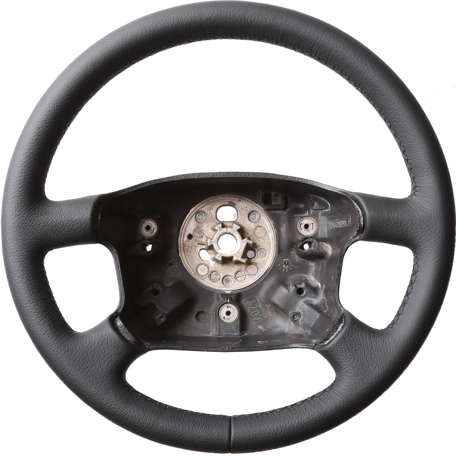 Seat Lenkrad Alhambra Klassisch nur genarbt Naht schwarz
