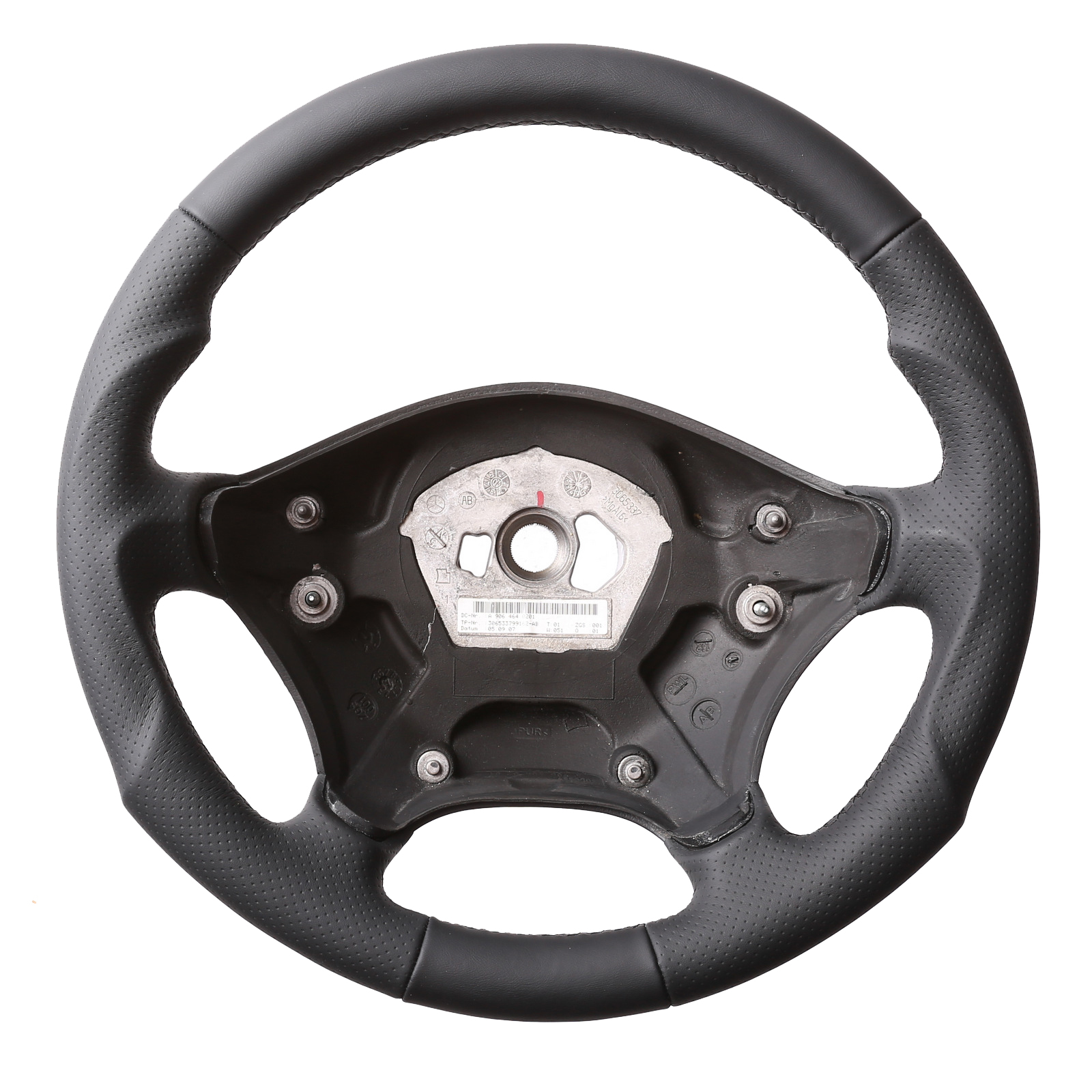 VW Lenkrad Crafter Tuning Kombibezug Naht schwarz