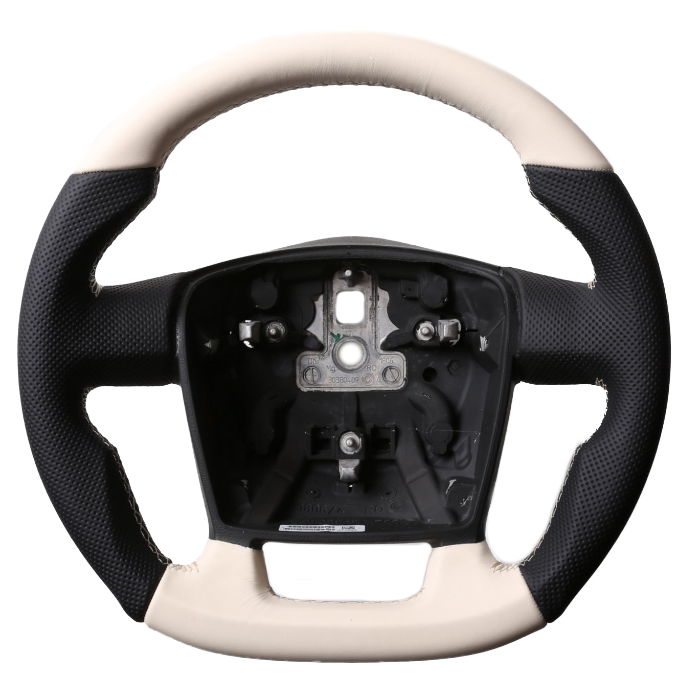 Fiat Ducato Peugeot Boxer Citroen Jumper Abgeflacht NEU Bicolorbezug beige Naht beige