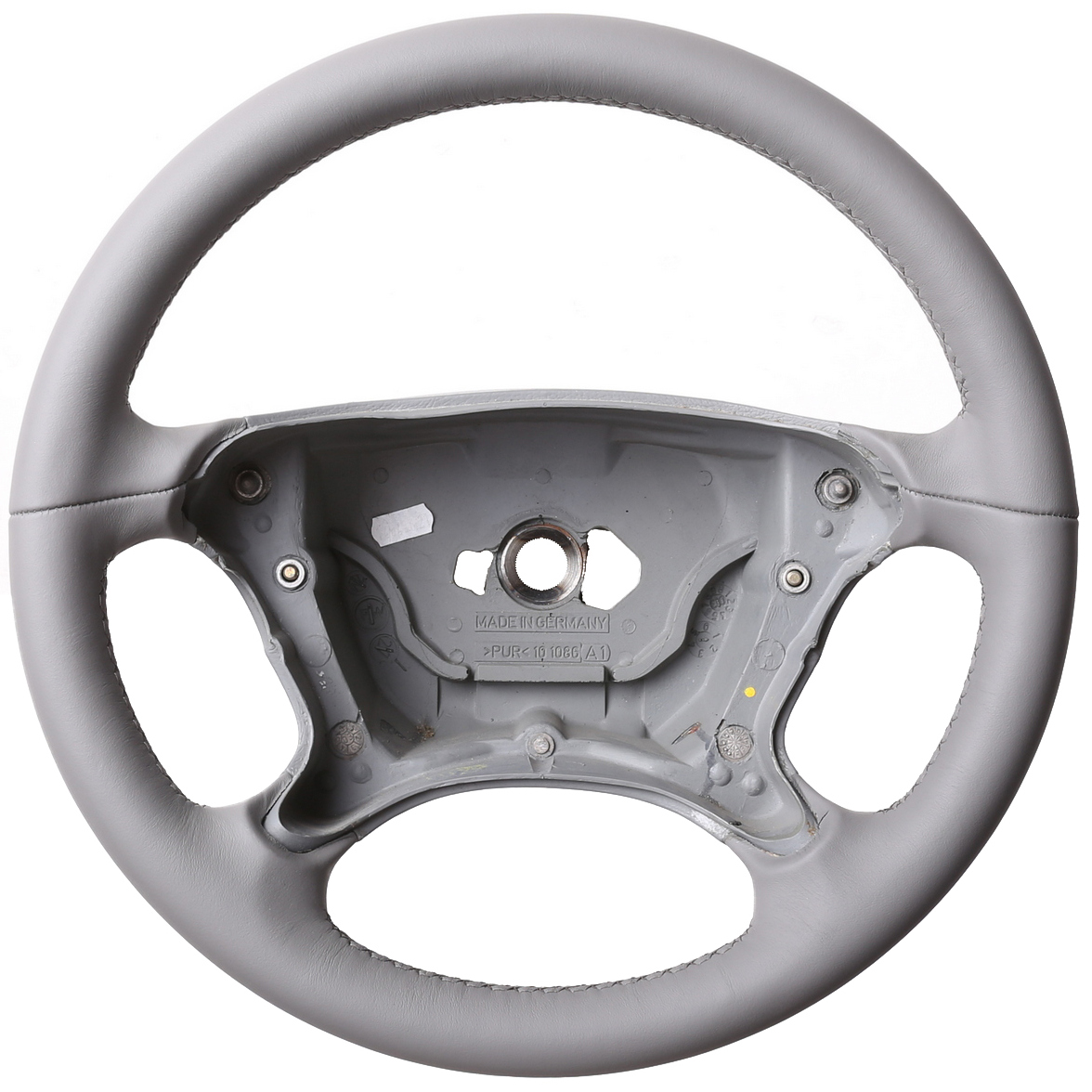 Mercedes Lenkrad R230 W209 W211 E Klasse CLK SL Klassisch grau nur Nappa Naht grau