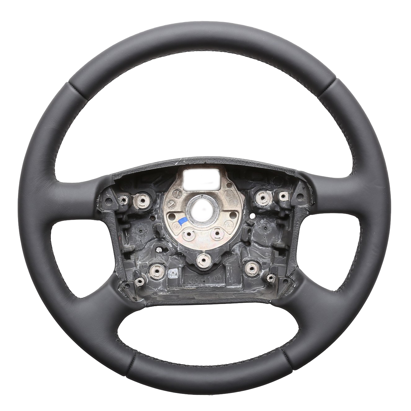 VW Lenkrad T5 Sharan Passat Golf 4 MFL nur Nappa Naht schwarz