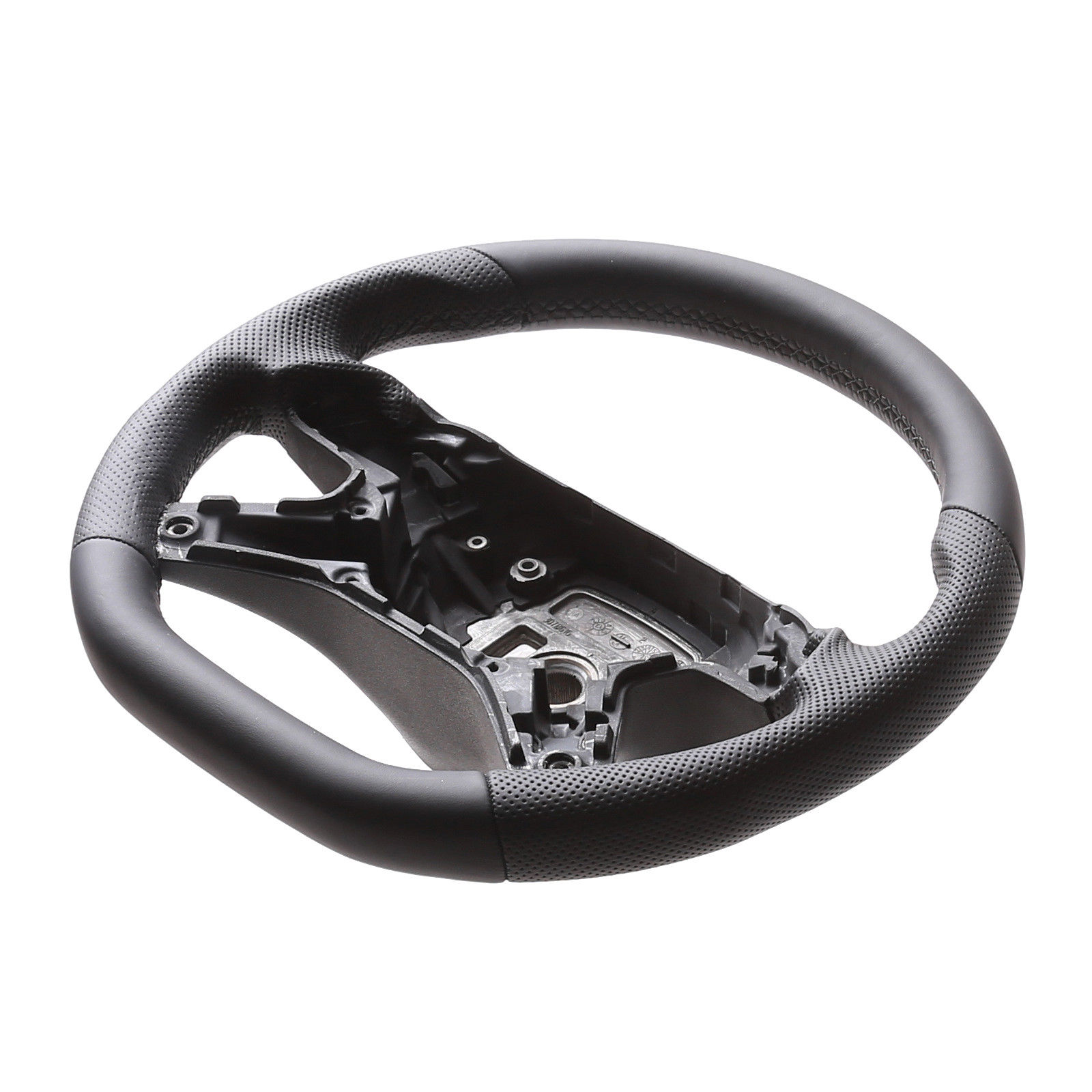 Mercedes Lenkrad C Klasse W166 ML X166 GL GLE W463 Abgeflacht Naht schwarz