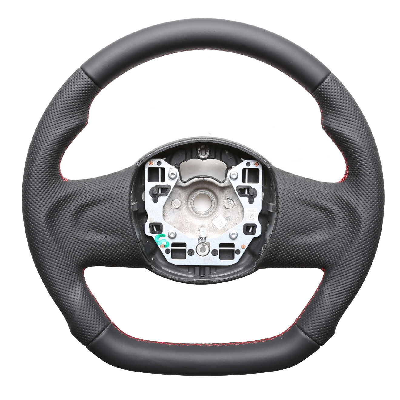 Mini Lenkrad One Cooper Cabrio R55 R56 R57 R58 R59 R60 R61 Abgeflacht Kombibezug Naht rot